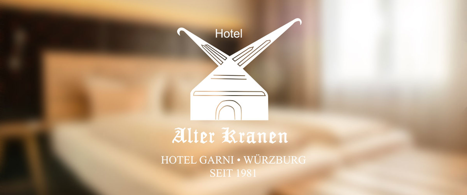 Neues Logo Hotel alter Kranen Würzburg